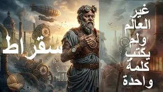 Thumbnail: الرجل الذي غير العالم ولم يكتب كلمة واحدة! قصة الفيلسوف سقراط 🏛️