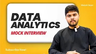 Thumbnail: Data Analytics Mock Interview | SQL-Based Questions for Freshers | CJC IT Classes Pune