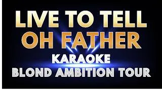 Thumbnail: Madonna – Live To Tell / Oh Father (Blond Ambition Tour) Karaoke Backing Track [Original Key]