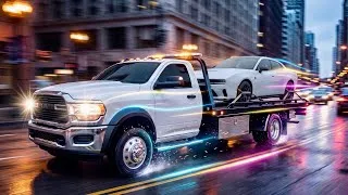 Thumbnail: FIRST LEGAL DRIVE IN MY TOW TRUCK TO PICK A NEW CAR FROM THE DODGE DEALERSHIP 