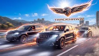 Thumbnail: TAKING DELIVERY OF 3 WHIPPLE SUPERCHARGED MATCHING COLOR TRACK HAWKS 