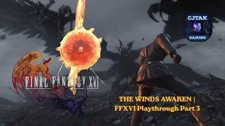 Thumbnail: CJTak Trapped In The Tornado! The Brutal Garuda Boss Fight Begins | FFXVI Playthrough Part 3