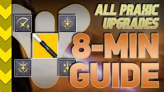 Thumbnail: EVERY PRAXIC BLADE UPGRADE // 8-Minute 100% Lightsaber Guide #destiny2 #renegades