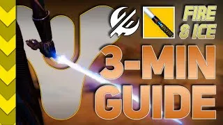 Thumbnail: FIRE AND ICE GUIDE // 3-Minute Praxis Blade Exotic Mission Walkthrough #destiny2 #renegades