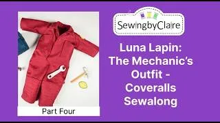Thumbnail: Luna Lapin: The Mechanic's Outfit - Coveralls - Sewalong Part Four