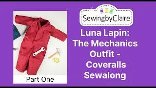 Thumbnail: Luna Lapin: The Mechanic's Outfit - Coveralls - Sewalong Part One