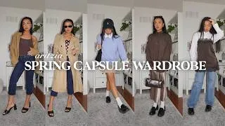 Thumbnail: Aritzia Spring Capsule Wardrobe 2026 + Trendy Outfits | ClaireQute