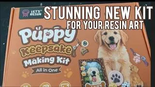 Thumbnail: THIS NEW KIT - HAS IT ALL ! Let's Resin PUPPY KEEPSAKE KIT