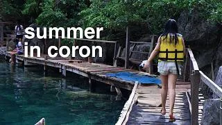 Thumbnail: summer postcards from coron • calauit safari, tour b, food crawl, souvenir shopping