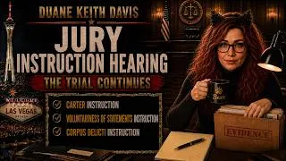 Thumbnail: Jury Instruction Hearing: Nevada vs Duane Davis