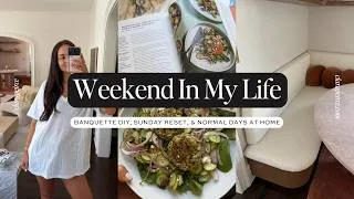 Thumbnail: WEEKEND IN MY LIFE: DIY Dining Room Banquette, Sunday Reset, & Normal Days Home in Charleston