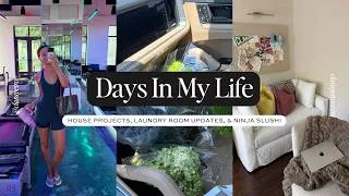 Thumbnail: DAYS IN MY LIFE: House Projects, Laundry Room Updates, & Ninja Slushi