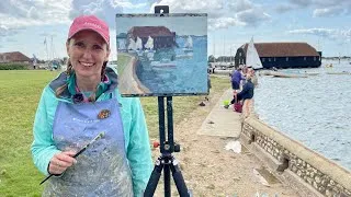 Thumbnail: How To Paint Dinghy Boats! Plein air Demonstration