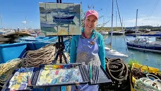 Thumbnail: Golden Reflections Demo Newlyn Old Harbour
