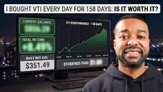 Thumbnail: I Bought VTI Every Single Trading Day (158-Day Results)