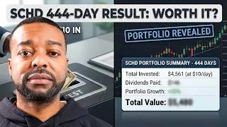 Thumbnail: Is $10/Day in SCHD Worth It? (My Dividend Portfolio Revealed)