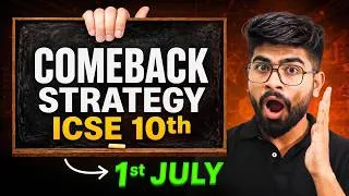 Thumbnail: 🚀 Start ICSE Class 10 from 1 July Like a Topper | Must Watch ⚠️ | 95% Strategy | ICSE 2027