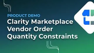 Thumbnail: Marketplace Order Limits: Setup & Strategy
