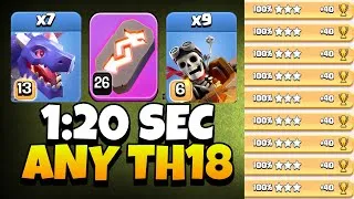 Thumbnail: NEW TH18 Revenge Deck Dragon Attack is INSANE! | Best TH18 Attack Strategy | Clash of Clans
