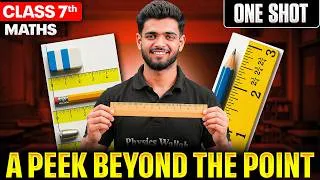 Thumbnail: A Peek Beyond the Point | Class 7 Maths | One Shot by Priyanshu Sir