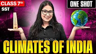 Thumbnail: Climates of India | Class 7 SST | One Shot by Srishty Ma'am