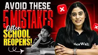 Thumbnail: Avoid These 5 Mistakes After School Reopens! | Class 8 Students | Samridhi Ma'am