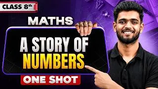 Thumbnail: A Story of Numbers | Maths Class 8 | One Shot By Priyanshu Sir
