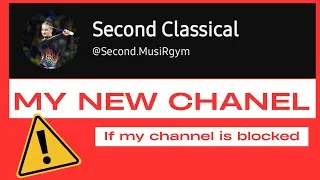 Thumbnail: ‼️My New Channel If My Channel Is Blocked‼️