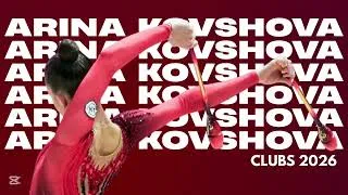 Thumbnail: Arina KOVSHOVA Clubs 2026 - Exact Cut - Music For RG Rhythmic Gymnastic #187 