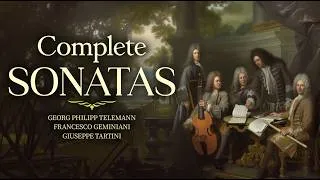 Thumbnail: Telemann & Tartini & Francesco Geminiani: Complete Sonatas
