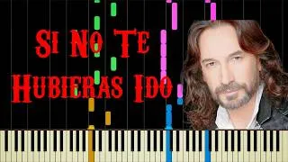 Thumbnail: Marco Antonio Solís - Si No Te Hubieras Ido [Piano Tutorial]