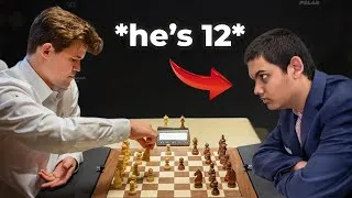 Thumbnail: When a 12-Year-Old Chess Prodigy Faced Magnus Carlsen