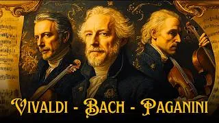 Thumbnail: Vivaldi, Bach & Paganini 🌻 Three Masters, One Instrument 🎼 The Best of Classical Music of All Time