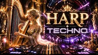 Thumbnail: Harp Techno Mix | Heavenly Melodies & Deep Melodic Grooves 🌙🎧 #2