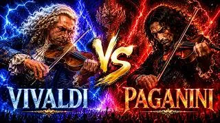 Thumbnail: VIVALDI vs PAGANINI ⚡ The Ultimate Violin Battle | Dark Melodic Techno