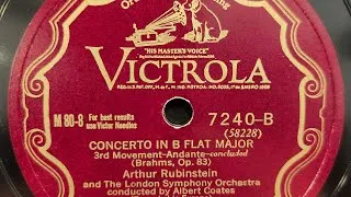 Thumbnail: Part 6 ~ Arthur Rubinstein & The London Symphony Orchestra ~ 1930