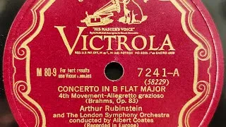 Thumbnail: Part 7 ~ Arthur Rubinstein & The London Symphony Orchestra ~ 1930