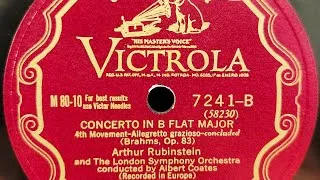 Thumbnail: Part 8 ~ Arthur Rubinstein & The London Symphony Orchestra ~ 1930