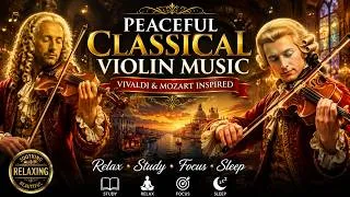 Thumbnail: 🎻 Peaceful Classical Violin Music | Vivaldi & Mozart Inspired | Relax, Study, Focus & Sleep