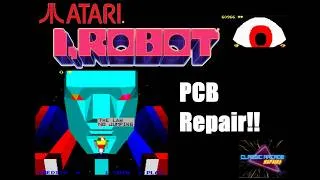 Thumbnail: 1984 Atari "I Robot" Arcade PCB Repair !!  Mathbox Errors & More    7-5-2026