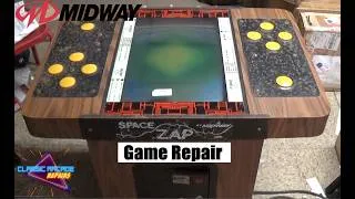 Thumbnail: 1981 Midway Space Zap Cocktail Table Game Repair - Full Restore    5-7-2026