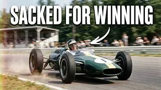 Thumbnail: Innes Ireland Won Team Lotus Its First Grand Prix | Weeks Later, Colin Chapman Sacked Him