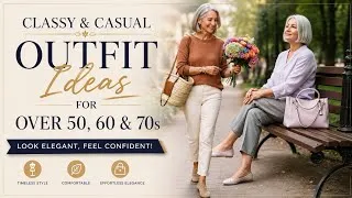Thumbnail: Classy & Casual Outfit Ideas for Women Over 50, 60 & 70 | Timeless Style 2026