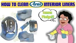 Thumbnail: How To Clean YOUR ARAI HELMET Interior Liners - THE CORRECT WAY