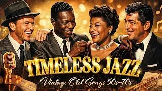 Thumbnail: Nat King Cole, Frank Sinatra, Ray Charles, Louis Armstrong 🎷Vintage Jazz Memories 50s - 60s
