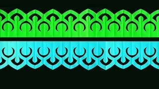 Thumbnail: Paper cutting design border for board decoration |  কাগজের নকশা বানানো