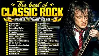 Thumbnail: AC/DC, Queen, Bon Jovi, Scorpions, Aerosmith, Nirvana, Guns N Roses 🔥 Classic Rock Songs 70s 80s 90s