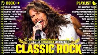 Thumbnail: Aerosmith, Bon Jovi, AC/DC, Metallica, Nirvana, Queen 🔥 Classic Rock Songs 70s 80s 90s Full Album
