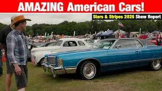 Thumbnail: The ULTIMATE American Car Show! Classic American Stars & Stripes Show 2026 Report