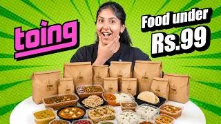 Thumbnail: Trying Trending Toing Food App | Food Under ₹99😱 | Classic Tv
